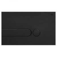 Кнопка для змиву Oli Iplate 3/6 soft touch чорна (670005)