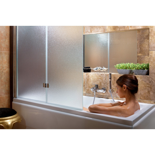 Шторка для ванни Koller Pool QP97 (left) chrome, grape