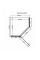Душова кабіна Dusel DL197H Chrome 900x900x1900, скло прозоре