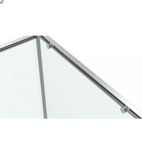 Душова кабіна Dusel DL194 Chrome 900x900x1900, скло прозоре