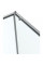 Душова кабіна Dusel DL191/195 Chrome 1200x800x1900, скло прозоре