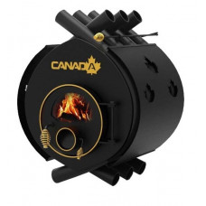 Піч булер'ян «Canada» Classic «О1»+стекло и защитный кожух