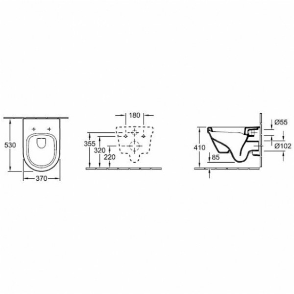 Інсталяція Grohe Rapid SL з унітазом Villeroy & Boch Architectura(5684HR01_38772001_37131000)