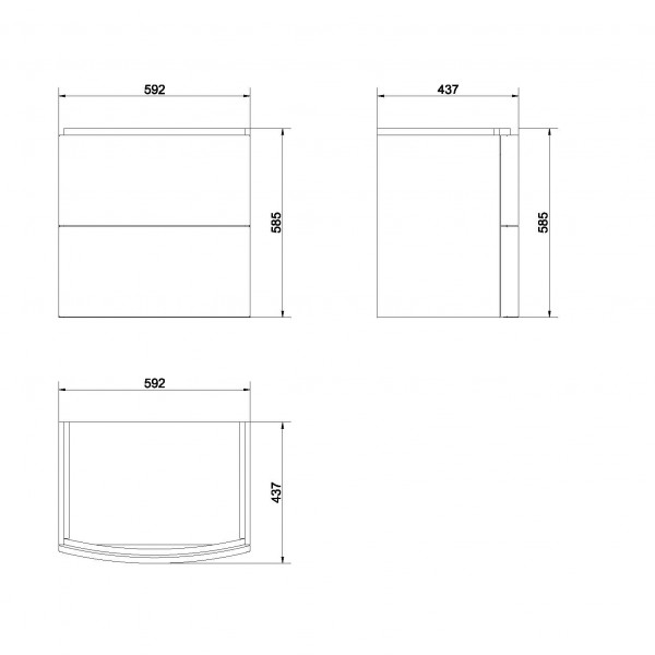 Cersanit EASY 60 UN598-016