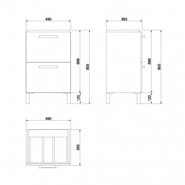 Cersanit MELAR 50 S614-009