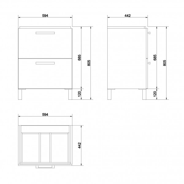 Cersanit MELAR 60 S614-010