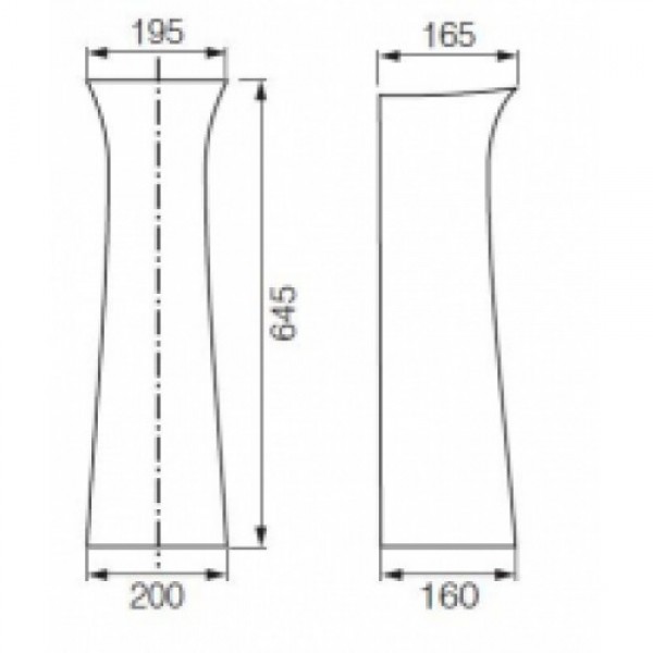 П'єдестал Cersanit DECO K12-014-PT