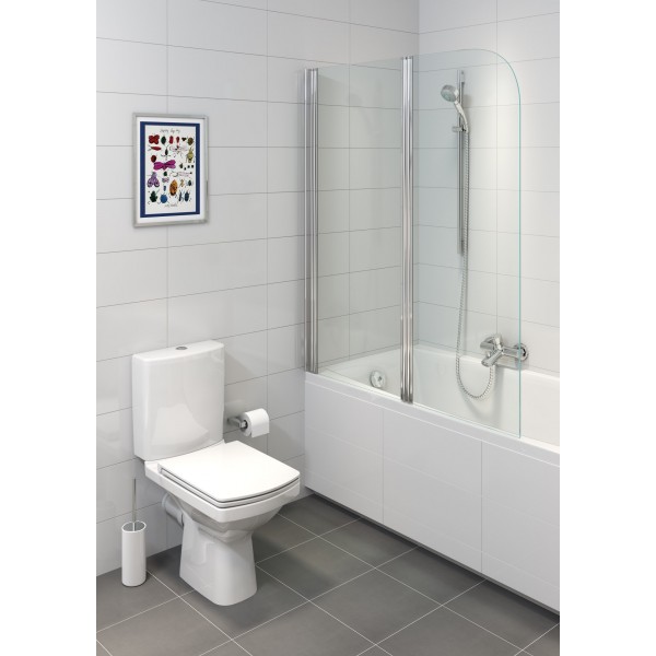 Cersanit EASY SLIM дюропласт, антибактеріальне Soft Close K98-0089