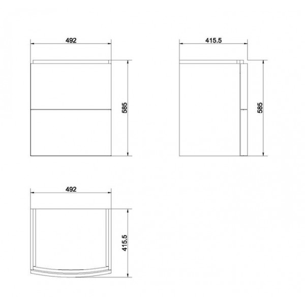 Cersanit EASY UN509-027