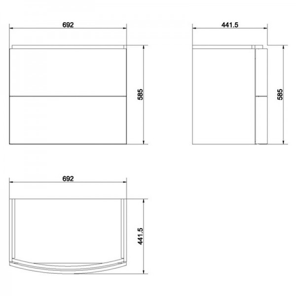 Cersanit EASY UN509-028