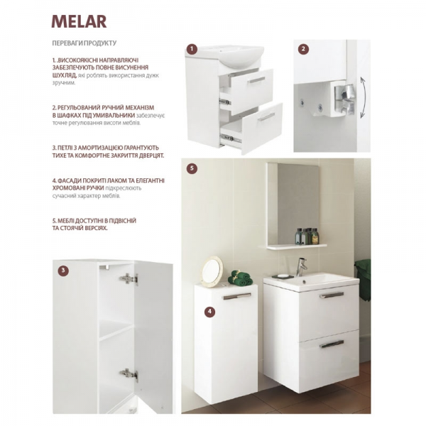 Cersanit MELAR UN509-003-DSM