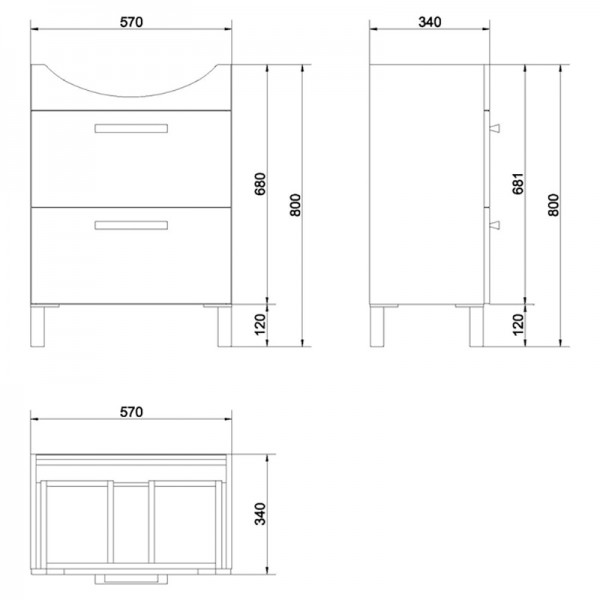 Cersanit MELAR S801-137