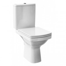 Унітаз Cersanit EASY 599 NEW CLEAN ON 010 3/5, з сидінням дюропласт, антибактеріальне Soft Close K102-028