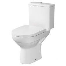 Унітаз Cersanit CITY 602 NEW CLEAN ON 011 3/5 із сидінням дюропласт Soft Close K35-036