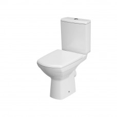 Унітаз Cersanit CARINA 481 NEW CLEAN ON 010 3/5 з кришкою дюропласт K31-043