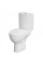Унітаз Cersanit PARVA 518 NEW CLEAN ON 011 3/5 із сидінням дюропласт Soft Close K27-071