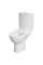 Унітаз Cersanit PARVA 518 NEW CLEAN ON 011 3/5 із сидінням дюропласт Soft Close K27-071