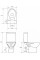 Унітаз Cersanit PARVA 479 NEW CLEAN ON 010 3/5 з кришкою дюропласт K27-064