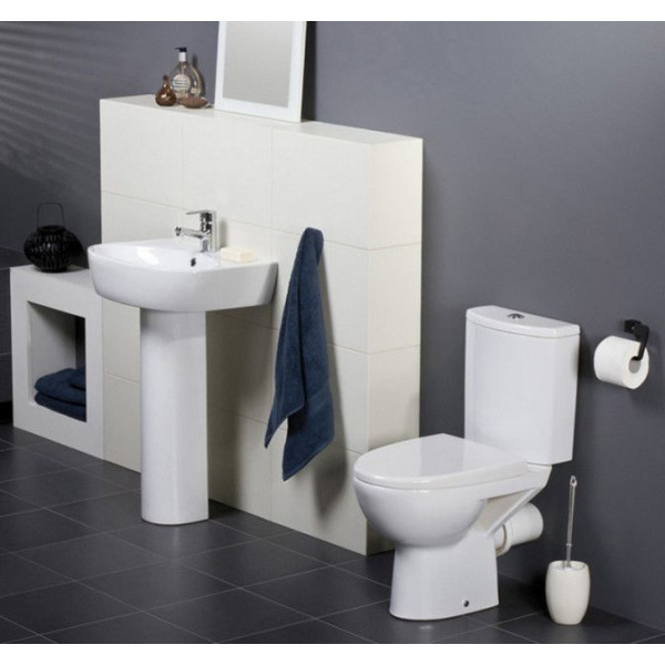 Унітаз Cersanit PARVA 479 NEW CLEAN ON 010 3/5 з кришкою дюропласт K27-064