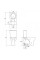 Унітаз Cersanit ARTECO 683 CLEAN ON 021 3/5 з кришкою поліпропілен Soft Close K667-074