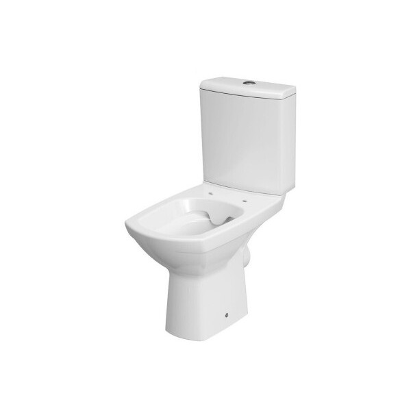 Унітаз Cersanit CARINA 637 CLEAN ON 011 3/5 з кришкою дюропласт CLIM, Soft Close K31-076