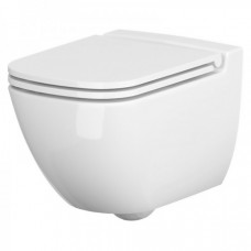 Унітаз Cersanit Caspia CLEAN ON з кришкою дюропласт CLIM,Soft Close K701-103