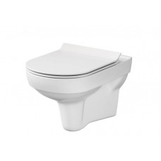 Унітаз Cersanit CITY CLEANON з кришкою дюропласт CLIM,Soft Close K701-143
