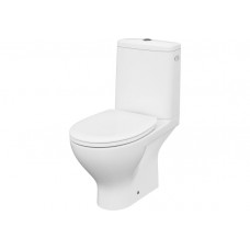 Унітаз Cersanit MODUO 667 MODUO CLEAN ON 011 3/5 з кришкою дюропласт SLIM WRAP, Soft Close K116-025