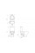 Унітаз Cersanit MODUO 670 CLEAN ON 43 010 3/5 з кришкою дюропласт SLIM, Soft Close K116-029
