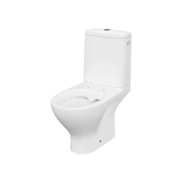 Унітаз Cersanit MODUO 675 CLEAN ON 43 011 3/5 з кришкою дюропласт SLIM WRAP, Soft Close K116-037