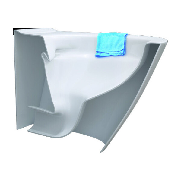 Унітаз Cersanit MODUO 649 CLEAN ON 010 3/5 з кришкою дюропласт SLIM, Soft CloseK116-001