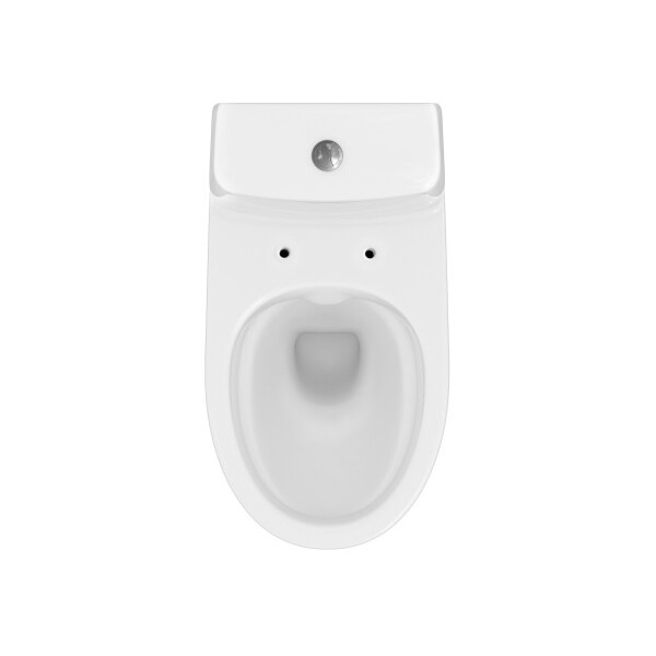 Унітаз Cersanit MODUO 671 CLEAN ON 43 011 3/5 з кришкою дюропласт SLIM, Soft Close K116-032