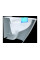 Унітаз Cersanit MODUO 666 CLEAN ON 010 3/5 з кришкою дюропласт SLIM WRAP, Soft Close K116-024
