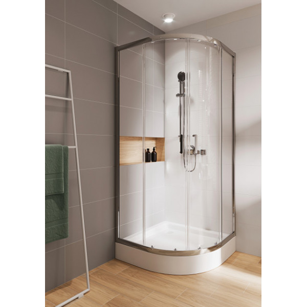 Душова кабіна Cersanit ZIP 90×90×190 прозоре скло S154-002