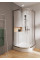 Душова кабіна Cersanit BASIC 90X90X185 прозоре скло S158-005