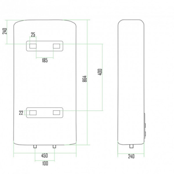 Бойлер Thermo Alliance 50 л DT50V20G(PD)-D