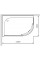 Душевий піддон AM.PM Bliss Twin Slide 120х80 L W56T-302L120W