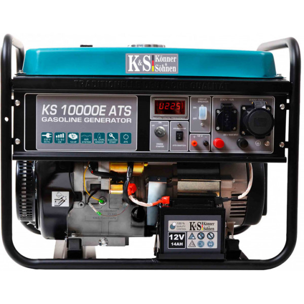 Бензиновий генератор Konner & Sohnen KS 10000E ATS