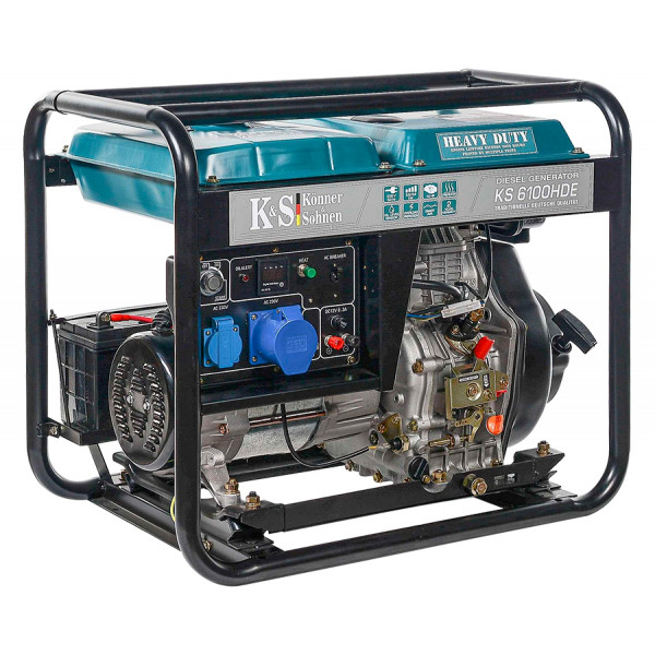 Дизельний генератор Konner&Sohnen KS 6100HDE (EURO V)