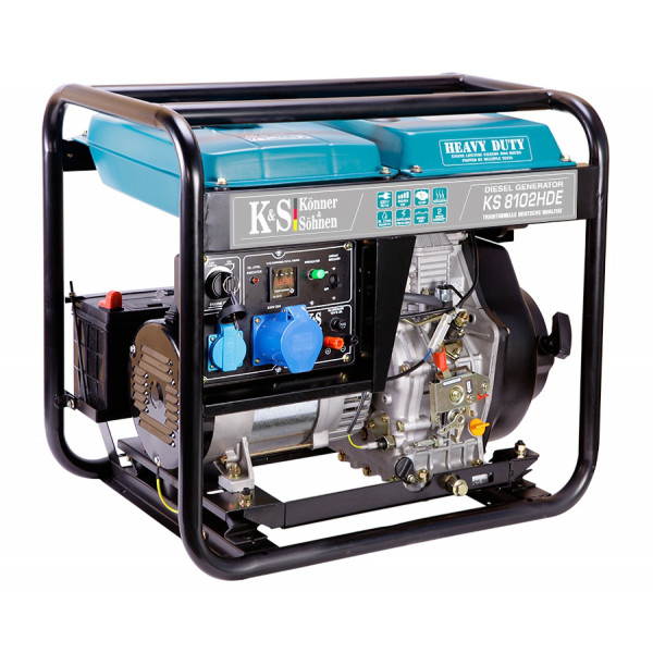 Дизельний генератор Konner&Sohnen KS 8102HDE (EURO II)