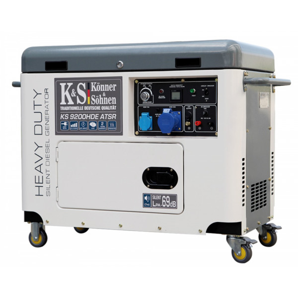 Дизельний генератор Konner&Sohnen KS 9200HDE atsR (EURO V)