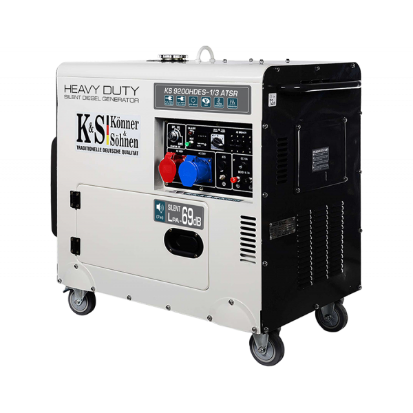 Дизельний генератор Konner&Sohnen KS 9200HDES-1/3 ATSR (EURO V)