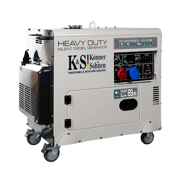 Дизельний генератор Konner&Sohnen KS 9200HDES-1/3 ATSR (EURO V)
