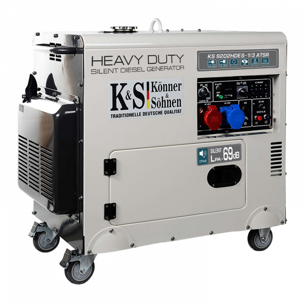 Дизельний генератор Konner&Sohnen KS 9202HDES-1/3 atsR (EURO II)