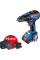 Шуруповерт Makita Bosch GSR 18V-50 + Набір бітових та торцевих ключів 43 шт (06019H5004)