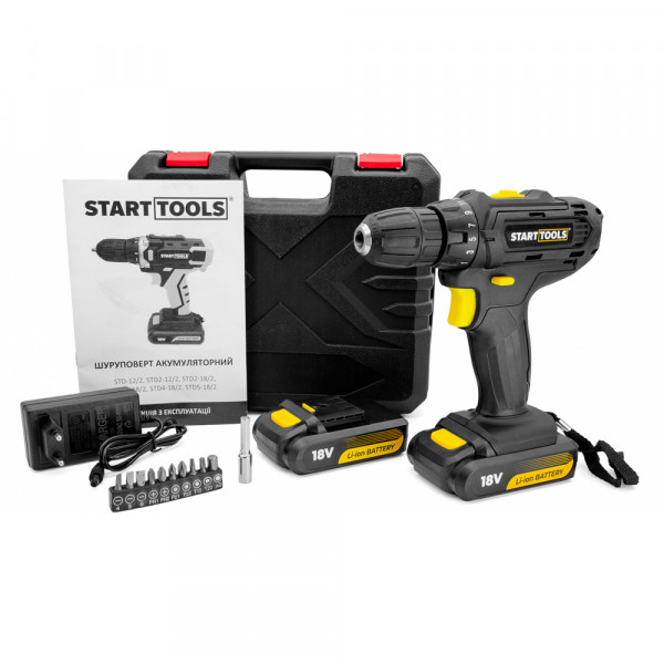 Шуруповерт Makita Start TOOLS STD4-18/2 (2 АКБ)