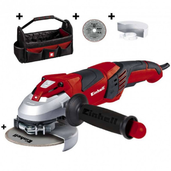 Угловая шлифмашинка Einhell TE-AG 125 CE Kit (4430865)