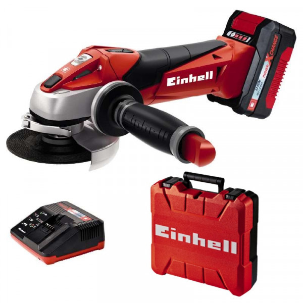 Угловая шлифмашинка Einhell TE-AG 18/115 Li Kit (4431119)
