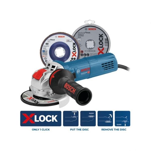 Угловая шлифмашинка Bosch GWX 9-125 S (06017B2000)