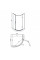 Душова кабіна Q-tap Virgo CRM1099AC8 Clear